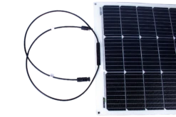 Kedron Solar 100 Watt Mono Semi-Flex Solar Panel -camping shop 100w semiflex cords topdown