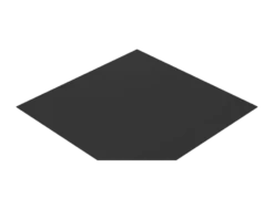 60'' Corner Hearth Pad