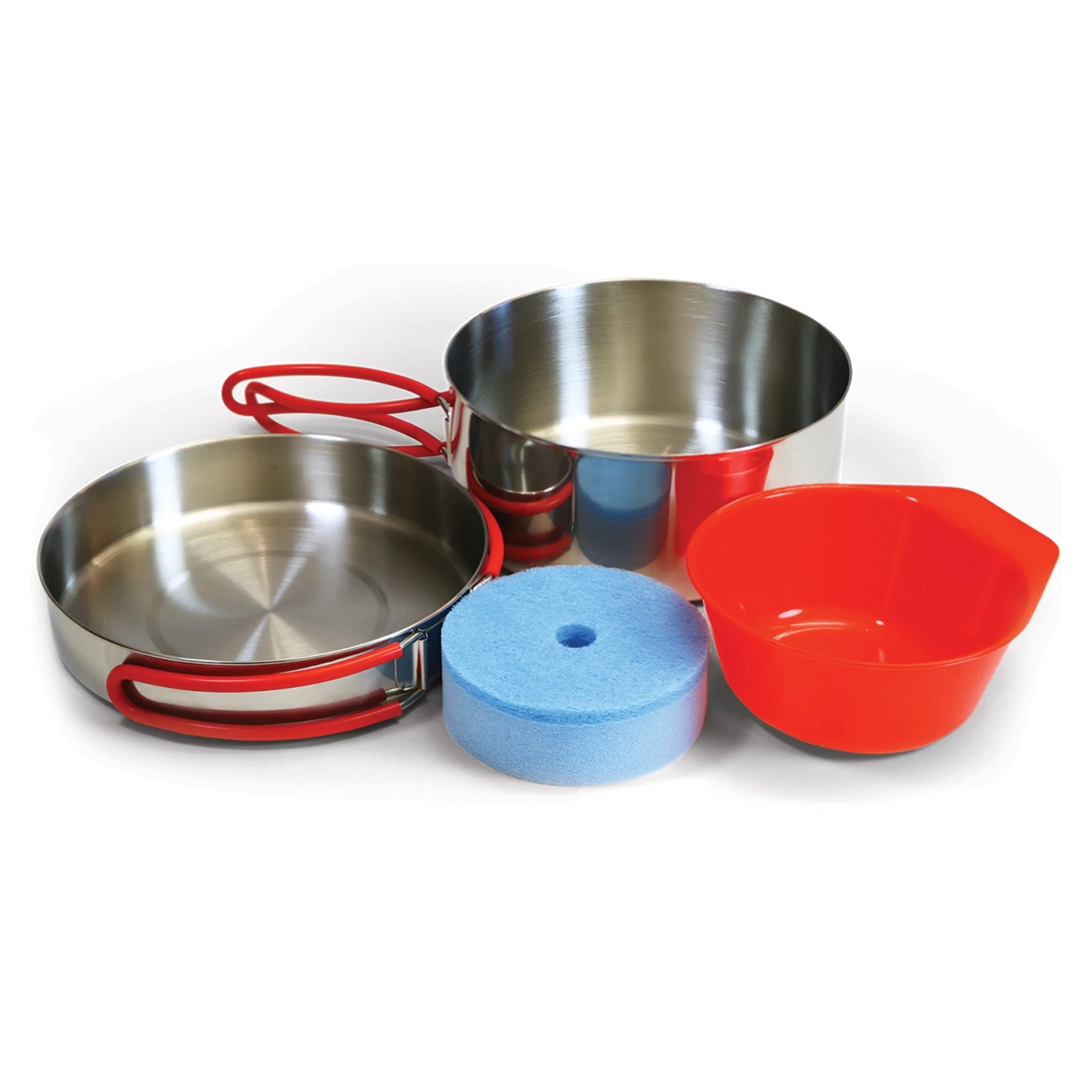 Coghlans Single Person Stainless Steel Mess Kit 4 Coghlans Single Person Stainless Steel Mess Kit - Image 2