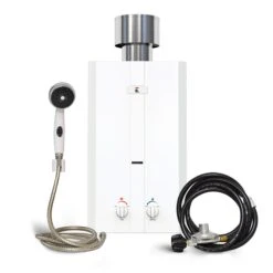 Eccotemp L10 High Capacity Tankless Outdoor Water Heater With Shower Head