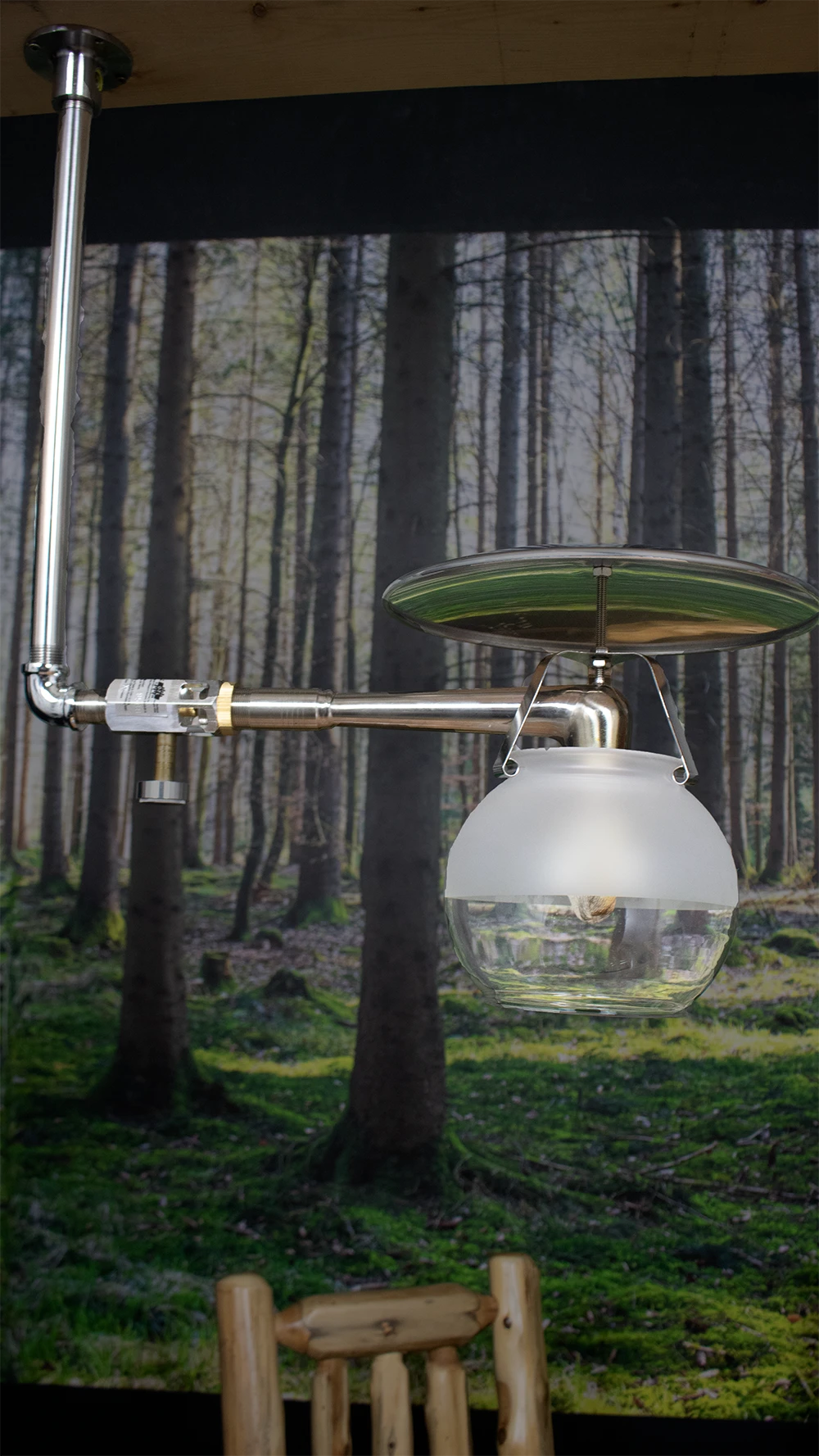 Midstate Model 450 Propane Lamp - Ceiling Mount 8 Midstate Model 450 Propane Lamp - Ceiling Mount - Image 6