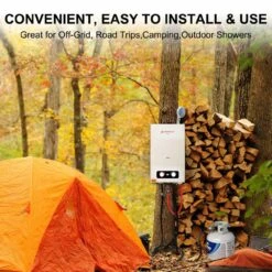 Camplux Pro Series 10L 2.64 GPM Outdoor Portable Tankless Water Heater -camping shop 3 01875.1568802139