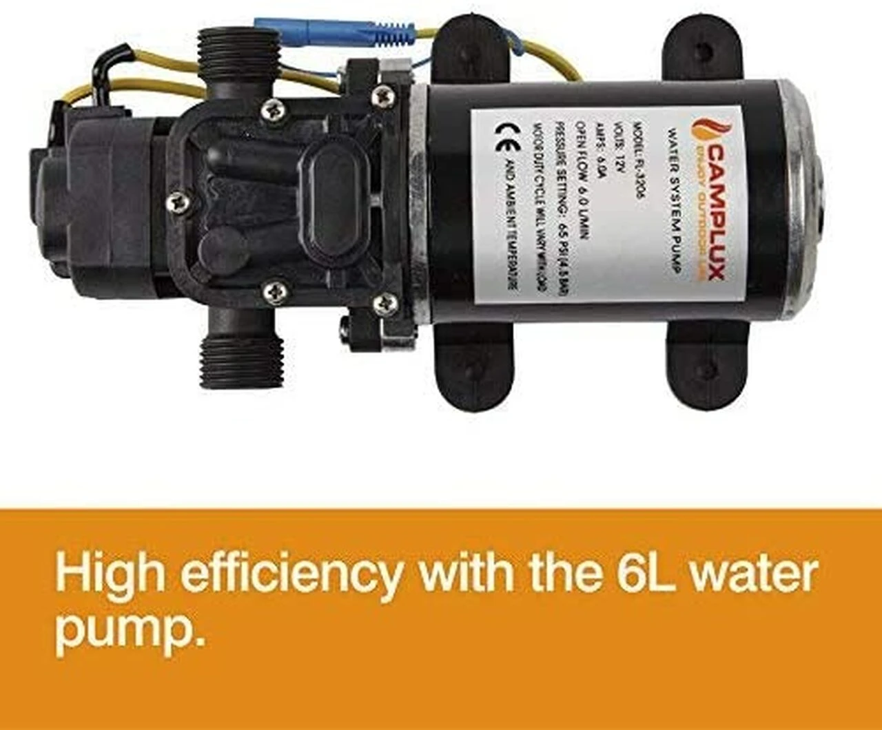 Camplux JK-3206P 12V Water Pump Kit 9 Camplux JK-3206P 12V Water Pump Kit - Image 7