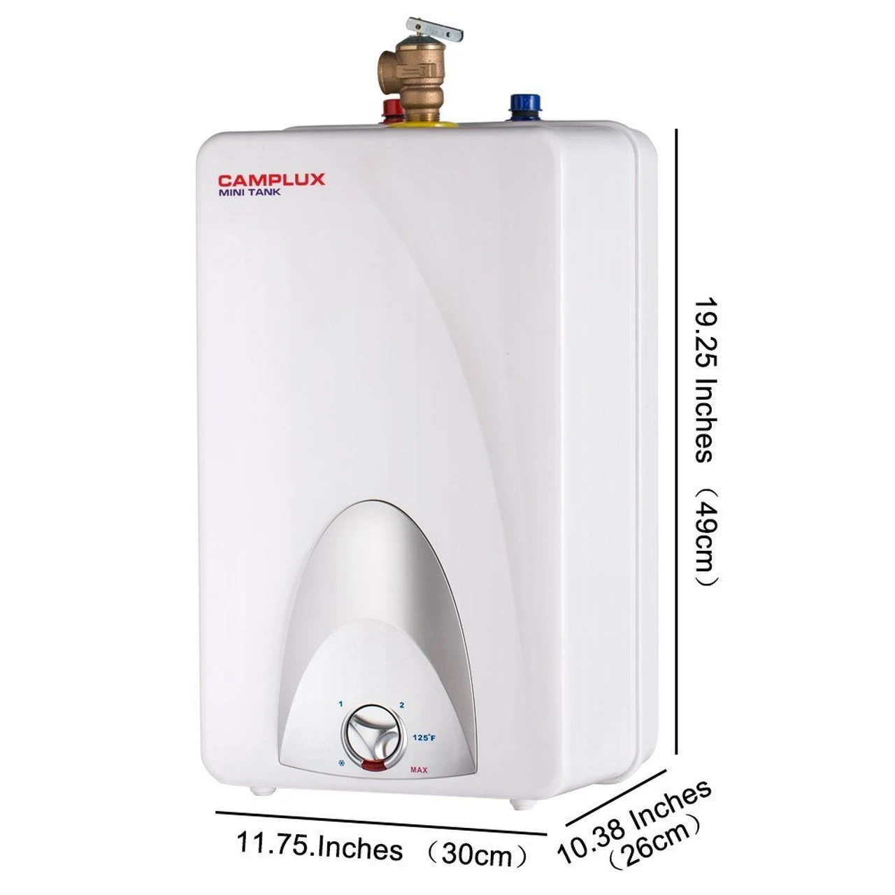 Camplux 4-Gallon Mini Tank Electric Water Heater 3 Camplux 4-Gallon Mini Tank Electric Water Heater
