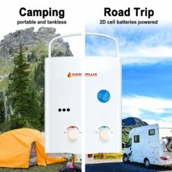 Camplux 5L Portable Tankless Water Heater (CSA Certified For Outdoor Use) -camping shop 5LCamplux2