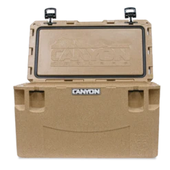 Canyon Coolers Pro 65 - Sandstone -camping shop 65 ss front open. 600x 5a9cd4cb 9242 43a9 a916 f7ac29f2c510