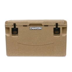 Canyon Coolers Pro 65 - Sandstone -camping shop 65 ss front. 5000x 053dbca9 9133 4ea6 832a 590231654bd3