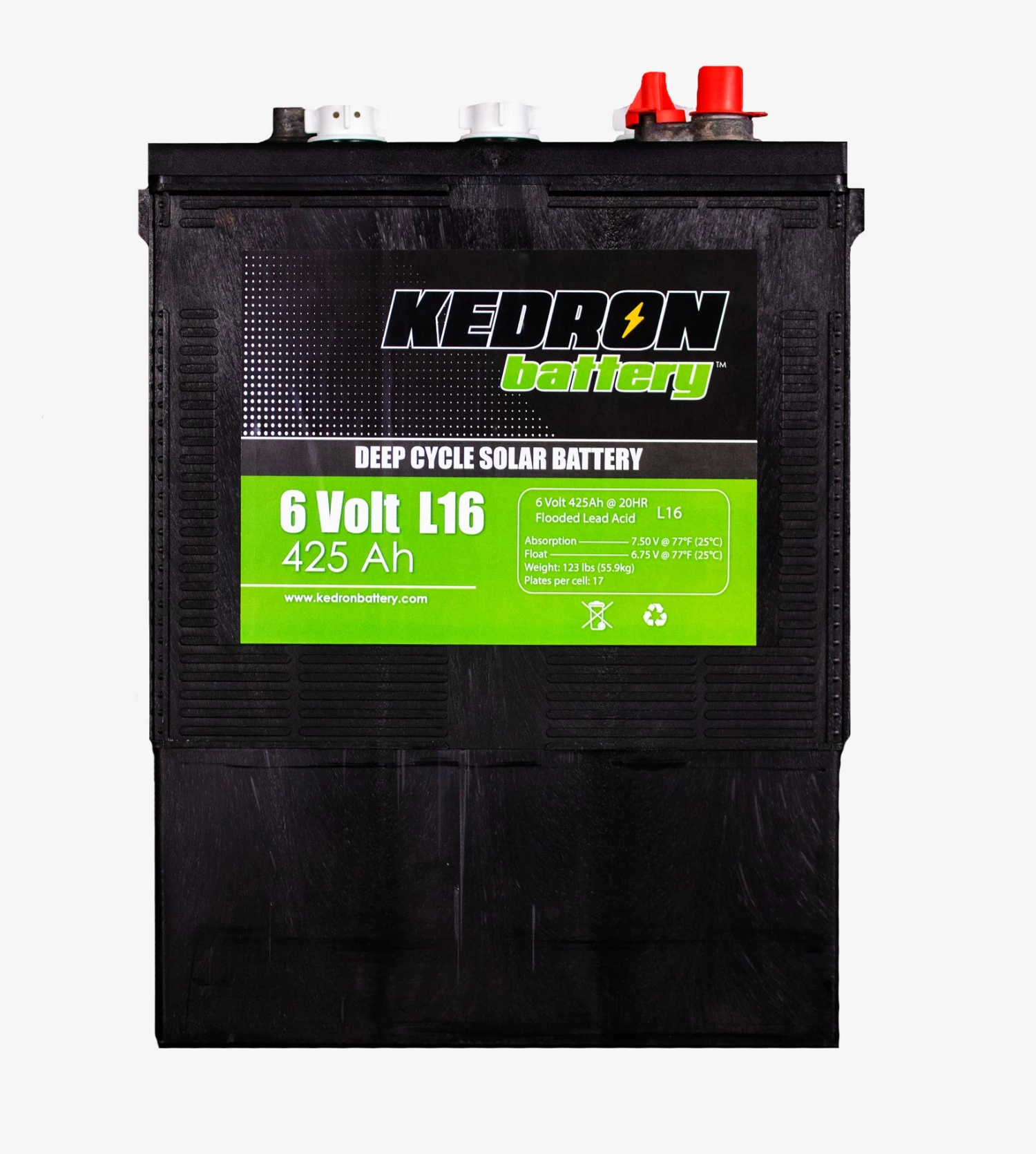 Kedron 6v 425Ah Flooded Deep Cycle L16 Battery *In Stock!* 3 Kedron 6v 425Ah Flooded Deep Cycle L16 Battery *In Stock!*