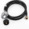 12' Low Pressure Propane Hose Kit/ Propane Regulator 3/8 Female Flare -camping shop 71VwBkUgDnL. AC SL1500