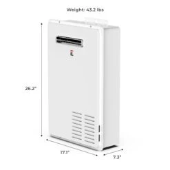 Eccotemp 7.0 GPM Outdoor Natural Gas Tankless Water Heater - Builder Series -camping shop 7GB GB 4 96499