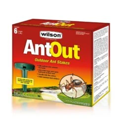 Wilson AntOut Outdoor Ant Stake Bait Stations 6Pk