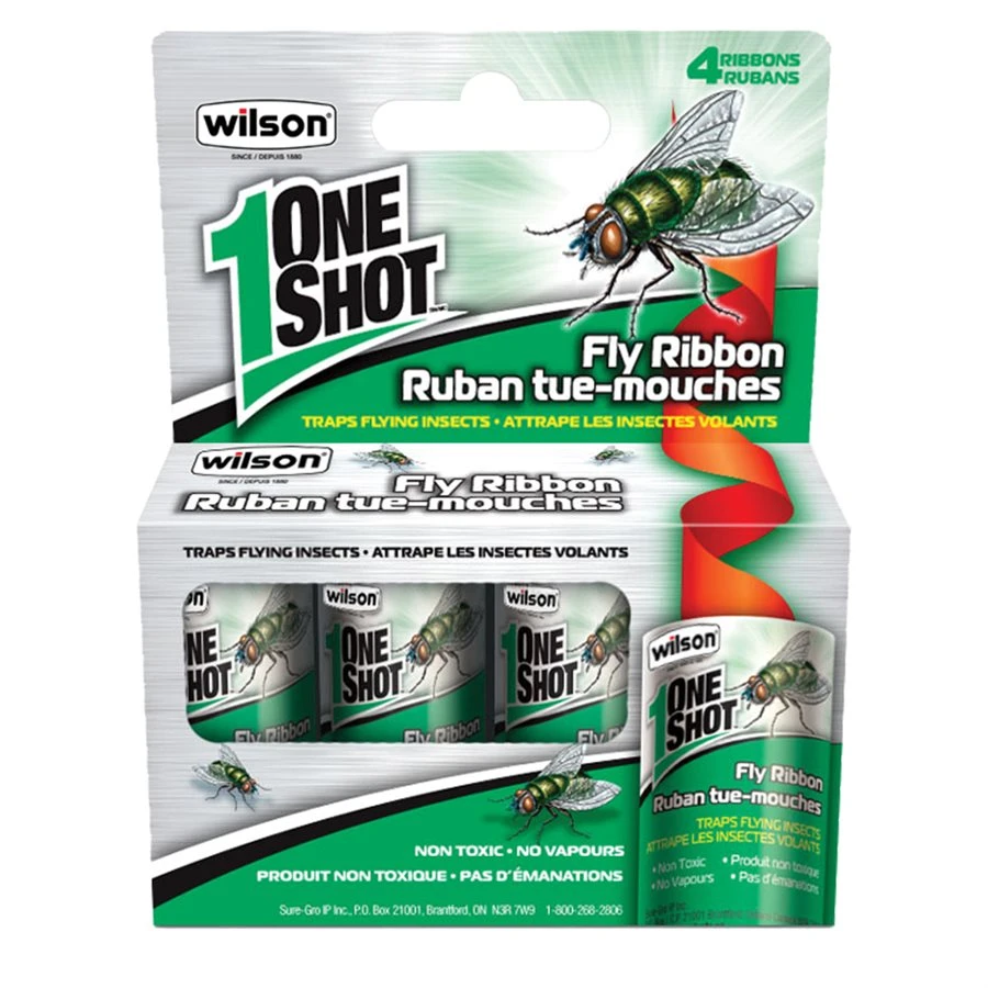 WIlson One Shot Fly Sticky Ribbons (40 Pack) 3 WIlson One Shot Fly Sticky Ribbons (40 Pack)