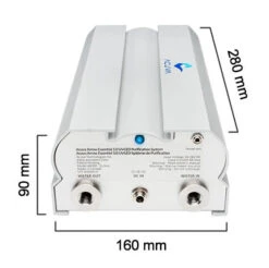 Acuva Arrow 5 UV-LED Water Purifier With Smart Faucet -camping shop ArrowDimensions jpg