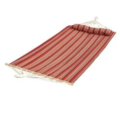 Bliss Oversized 48" Hammock With Spreader Bars & Pillow