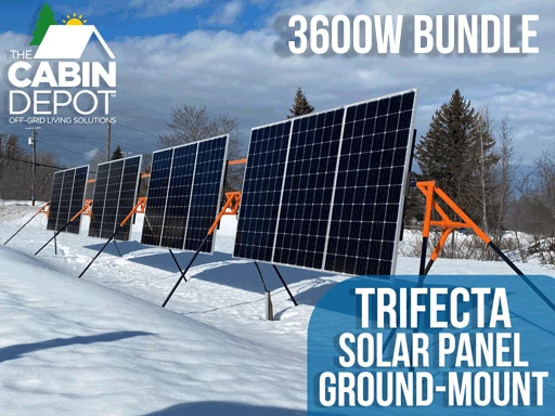 Trifecta 12-Panel Ground Mount Kit - 3600W BUNDLE 3 Trifecta 12-Panel Ground Mount Kit - 3600W BUNDLE