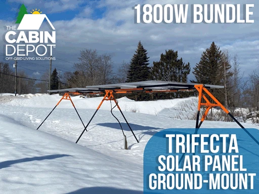 Trifecta 6-Panel Ground Mount Kit - 1800W BUNDLE 3 Trifecta 6-Panel Ground Mount Kit - 1800W BUNDLE