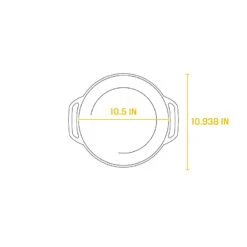 Lodge - 6 Quart Blue Enameled Cast Iron Dutch Ovem -camping shop EC6DXX ProductIllustrationMeasurements Formatted WORKING Artboard3copy 1