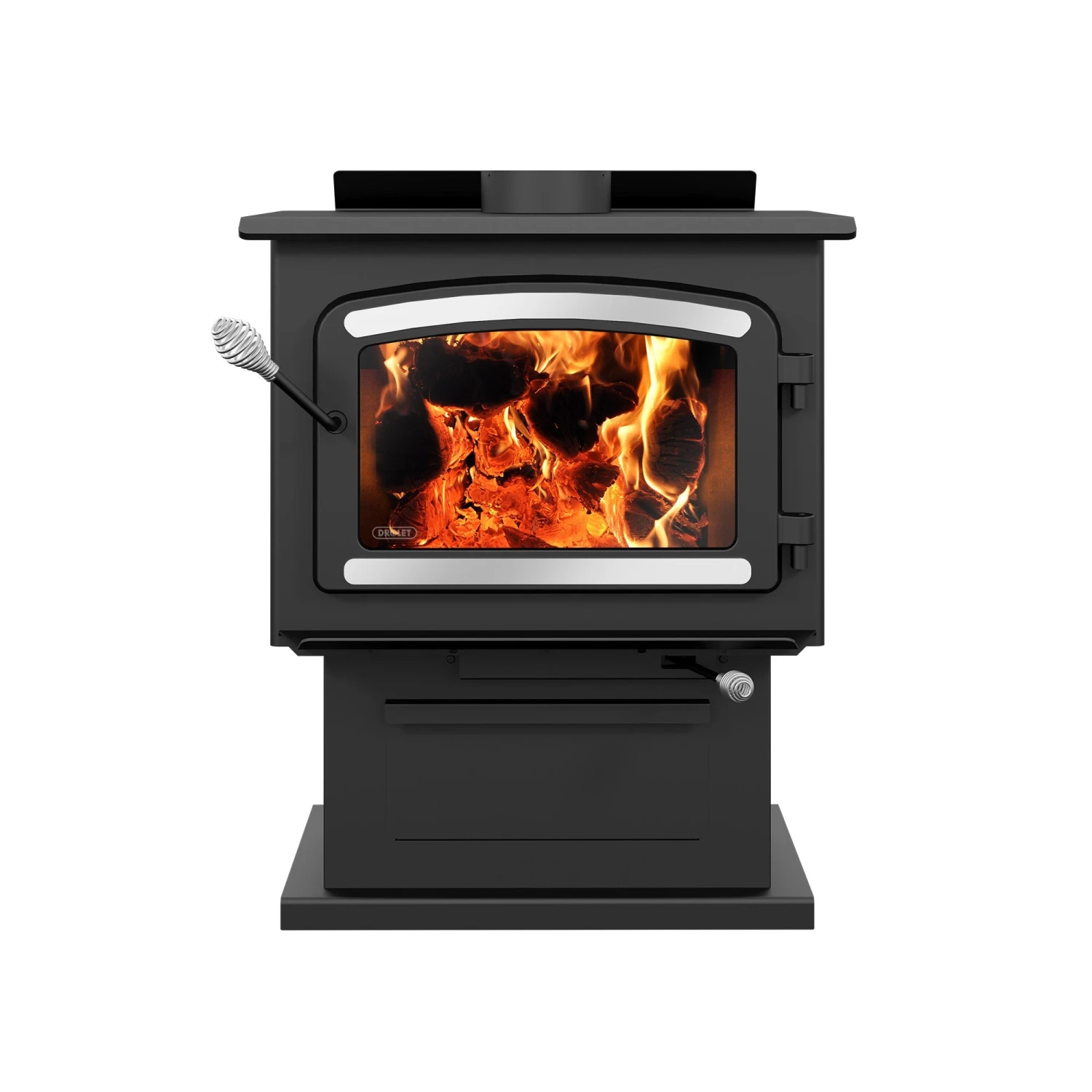 Drolet Heritage Wood Stove With Blower 4 Drolet Heritage Wood Stove With Blower - Image 2