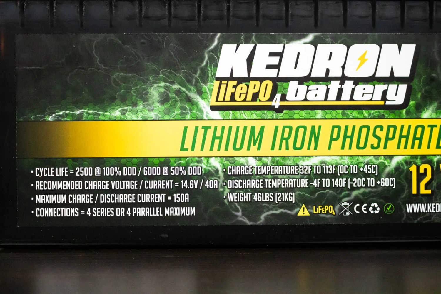 Kedron 12v LiFePO4 200AH *CLEARANCE* 9 Kedron 12v LiFePO4 200AH *CLEARANCE* - Image 7