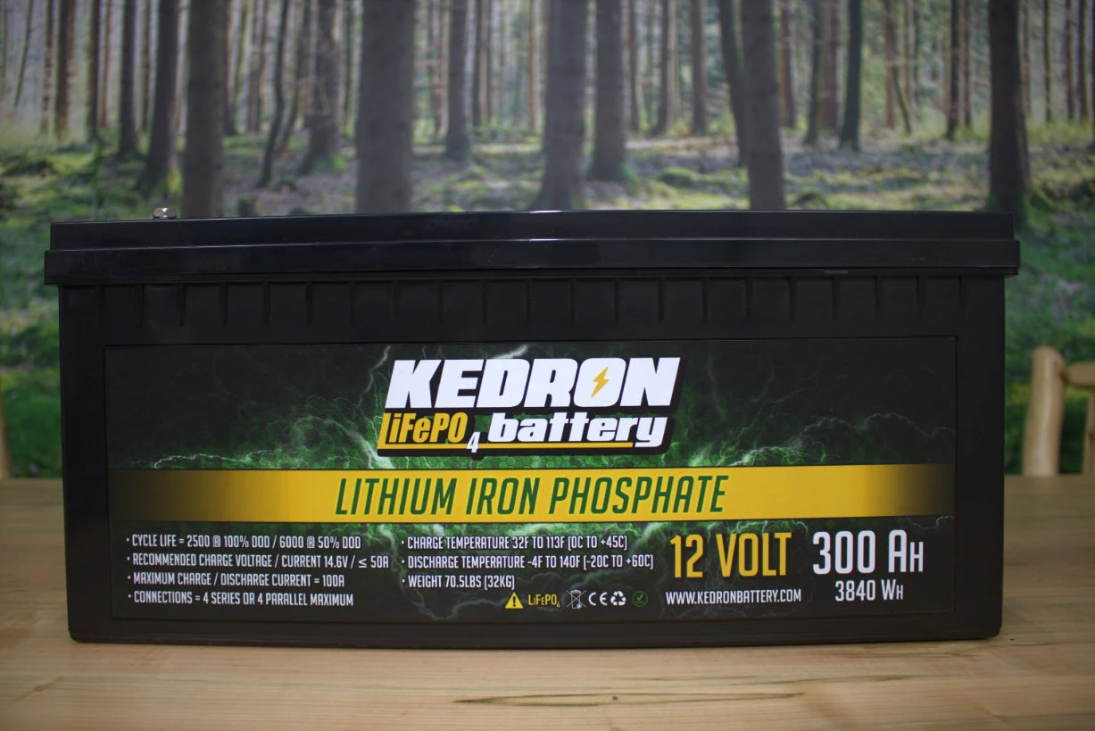Kedron 12v LiFePO4 300AH *CLEARANCE* 6 Kedron 12v LiFePO4 300AH *CLEARANCE* - Image 4