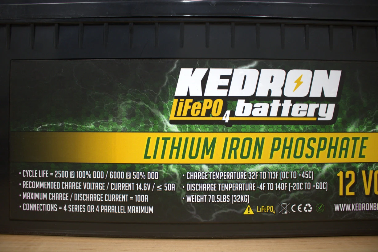 Kedron 12v LiFePO4 300AH *CLEARANCE* 9 Kedron 12v LiFePO4 300AH *CLEARANCE* - Image 7