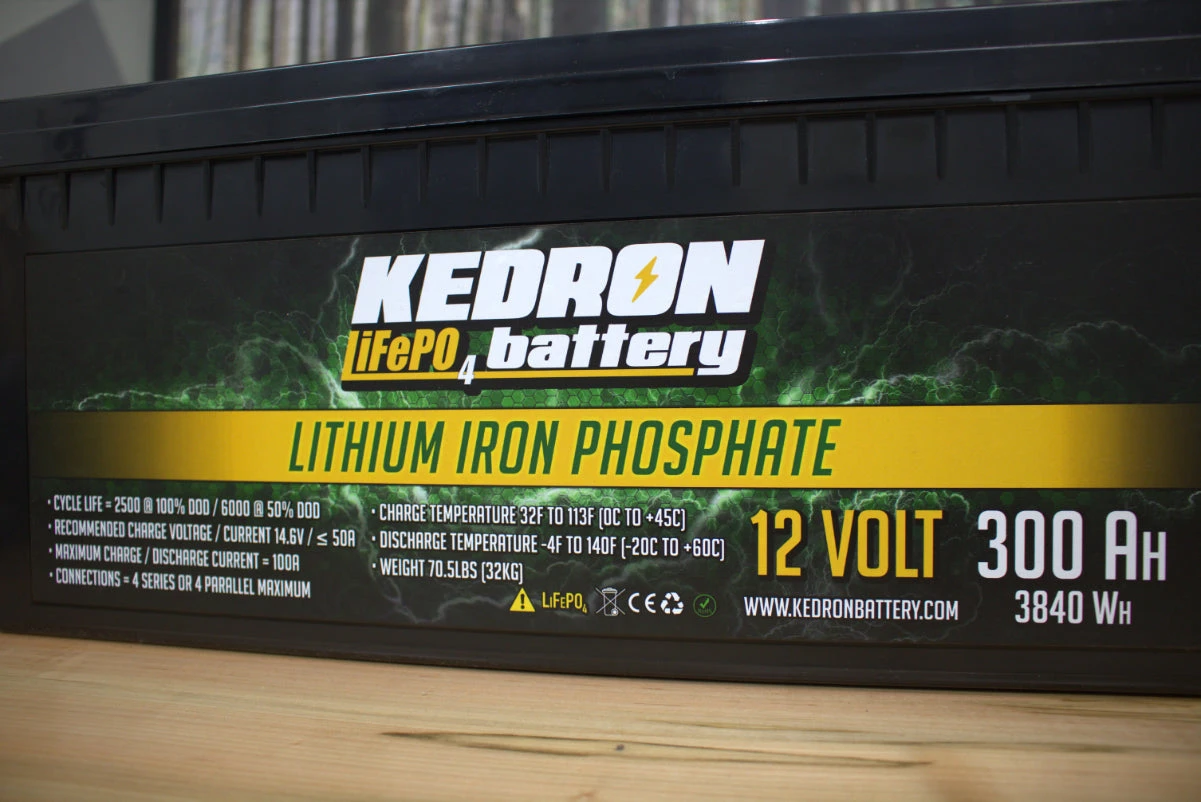 Kedron 12v LiFePO4 300AH *CLEARANCE* 3 Kedron 12v LiFePO4 300AH *CLEARANCE*