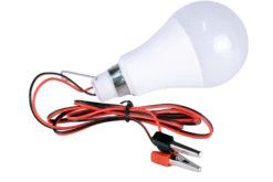 Kedron 12 Watt 12V Hanging Camp Light W/ Alligator Clips -camping shop Kedron Lightbulb Alligator Laying