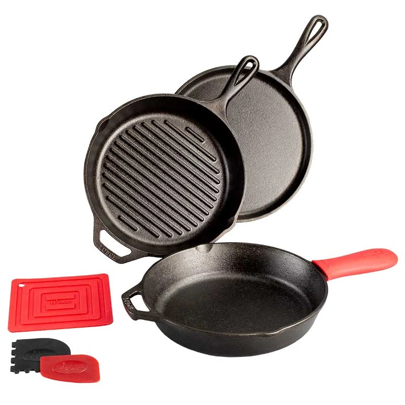 Lodge - 6 Piece Essential Pan Set