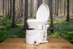 Nature's Head Composting Toilet -camping shop NH FootSpiderHandle Vent