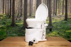 Nature's Head Composting Toilet -camping shop NH FootSpiderHandle Vent ACAdapter