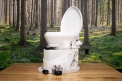 Nature's Head Composting Toilet -camping shop NH FootSpiderHandle withBoxContents