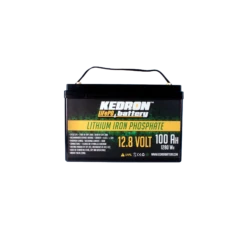 Kedron 12v LiFePO4 100AH 8 Kedron 12v LiFePO4 100AH -camping shop Side 100AH