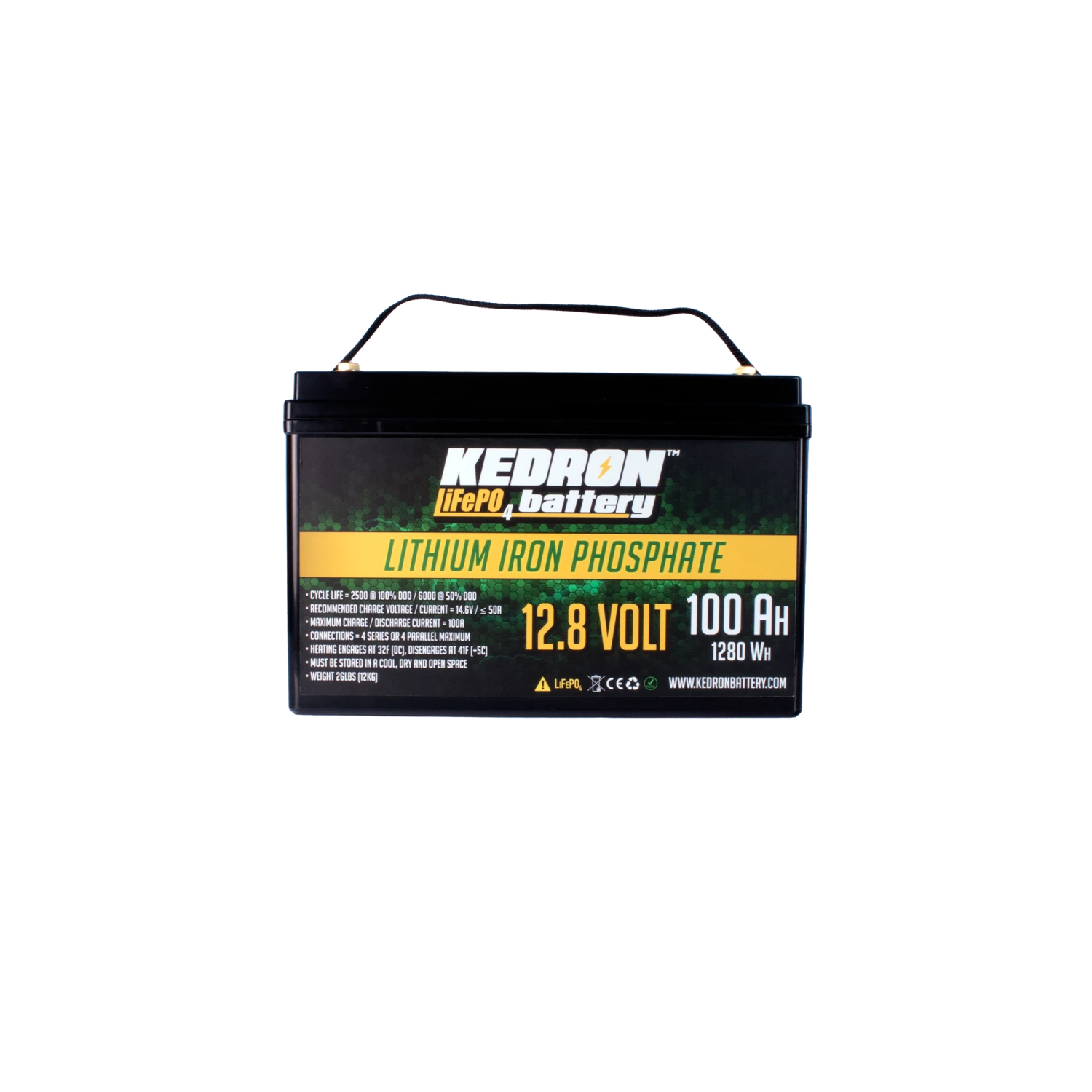 Kedron 12v LiFePO4 100AH 5 Kedron 12v LiFePO4 100AH - Image 3