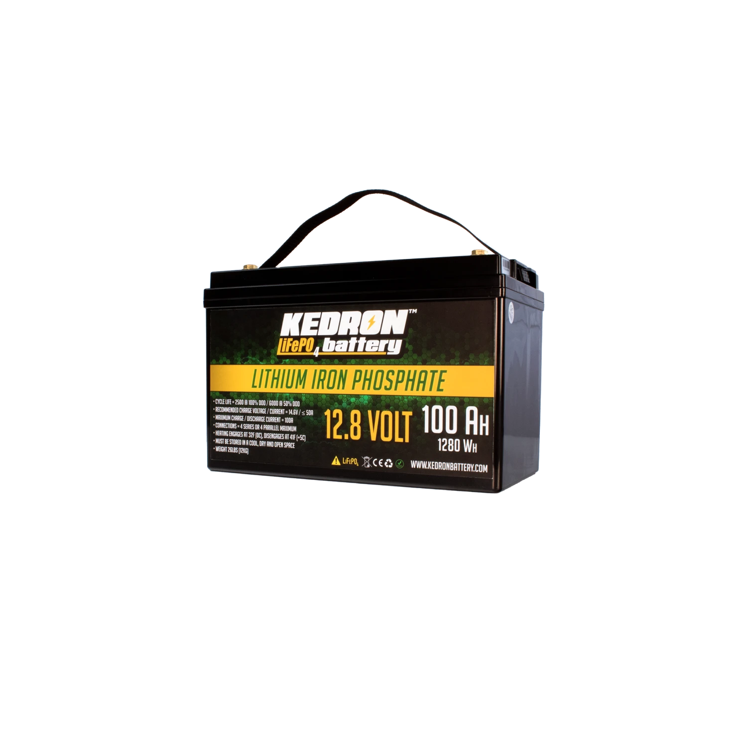 Kedron 12v LiFePO4 100AH 4 Kedron 12v LiFePO4 100AH - Image 2
