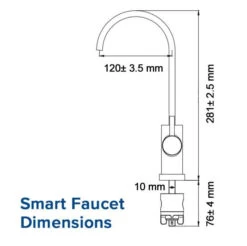 Acuva Arrow 5 UV-LED Water Purifier With Smart Faucet -camping shop SmartFaucet bb745331e23e4638b7183bc66341c8e8 jpg