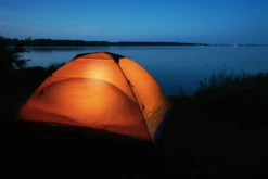 Kedron 12 Watt 12V Hanging Camp Light W/ Alligator Clips -camping shop Tent HangingCampLightCloser