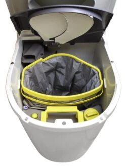 Separett Tiny Toilet 1270 W/ Internal Urine Tank -camping shop Tiny open solid waste container scaled 1