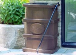 Wood Grain Rain Barrel WG4000-BRN (2-Pack) -camping shop WG40004 99786d53 0c4e 4df7 b376 dd461b0dba8f