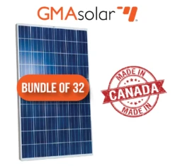 Bundle Of 32 - 270 Watt Poly GMA Solar Panel