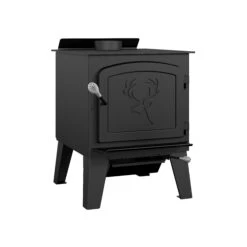 Drolet Black Stag II Wood Stove 10 Drolet Black Stag II Wood Stove -camping shop db03411 black stag ii left