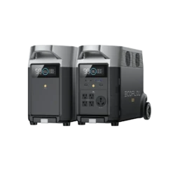 EcoFlow DELTA Pro Portable Power Station + Delta Pro Smart Extra Battery X 2