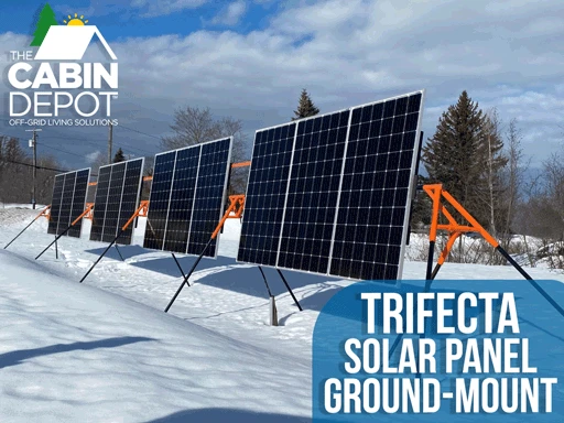 Trifecta 12-Panel Ground Mount Kit 3 Trifecta 12-Panel Ground Mount Kit