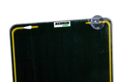 Kedron Solar 12 Watt Trickle Charger Kit -camping shop suction cup