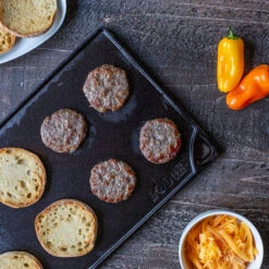 Lodge - 16.75 Inch X 9.5 Cast Iron Reversible Grill/Griddle -camping shop z2FM9v9U